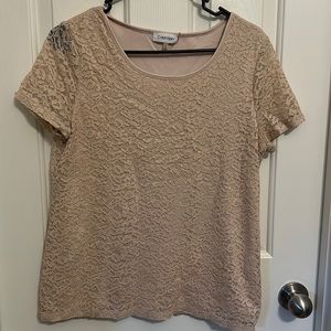 Calvin Klein Lace Blouse